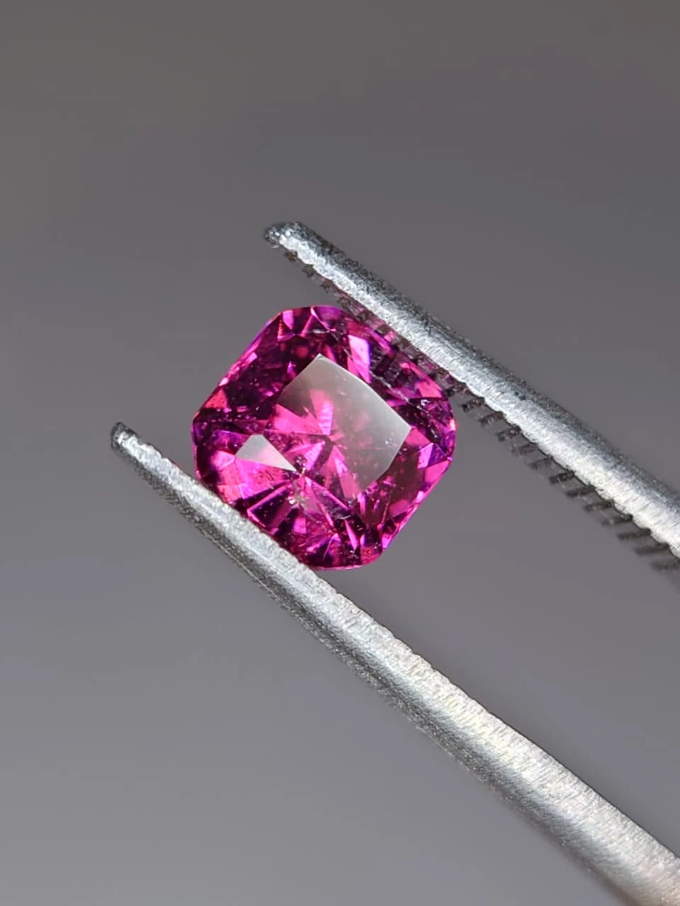 1.2ct Natural Fancy Cushion Faceted Umbalite Garnet from Malawi — view 2